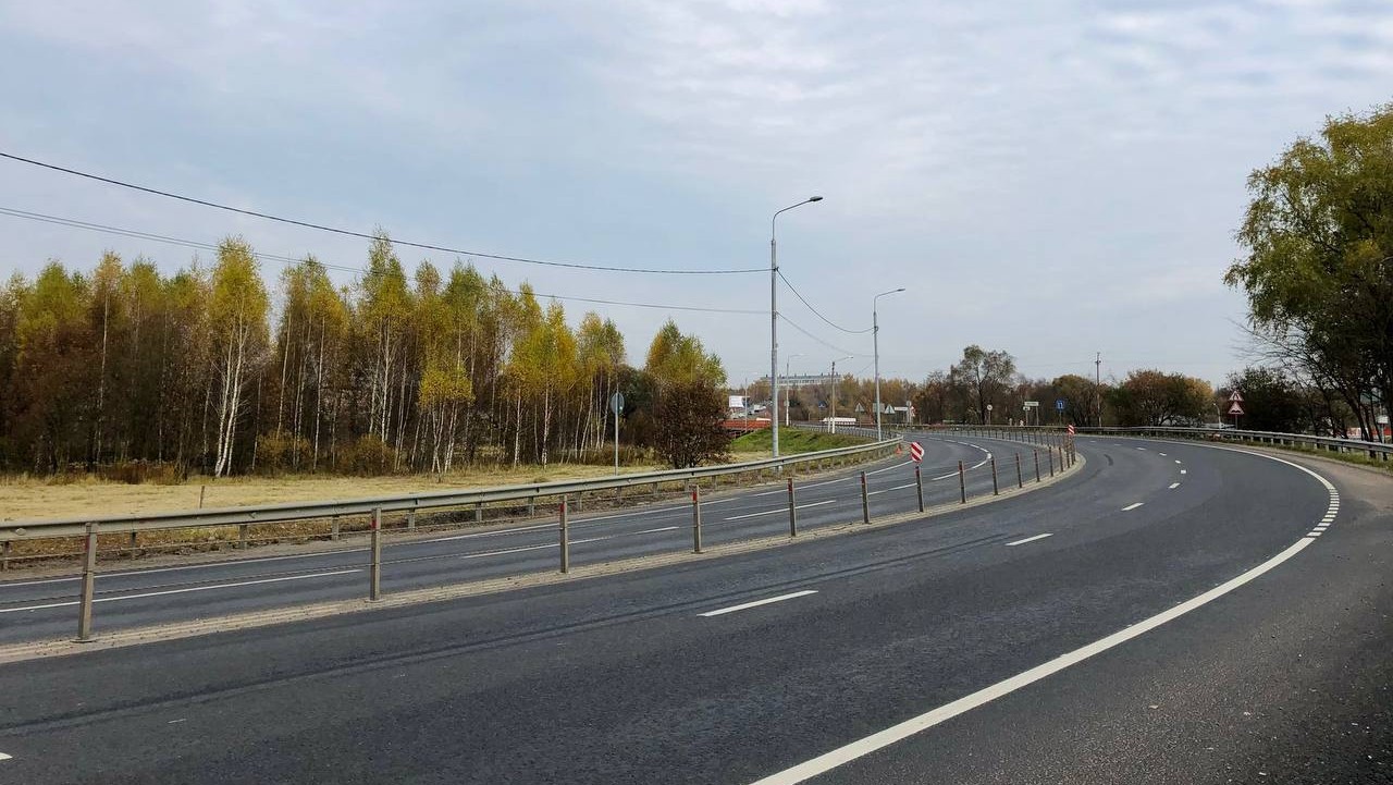Строительство подъезда к д.Богданиха в Московской области