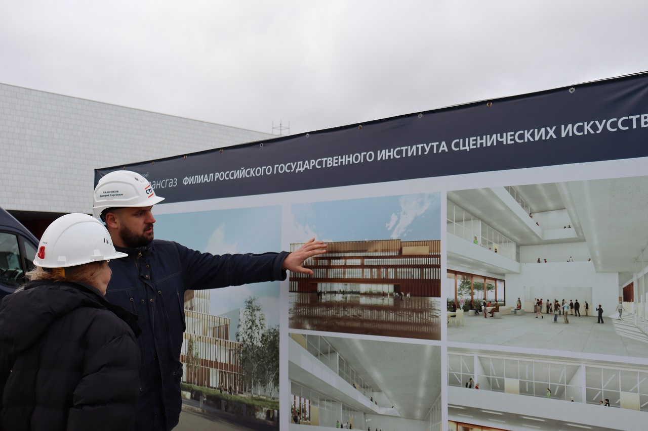 Ректор РГИСИ Наталья Пахомова оценила ход строительства филиала в Калининграде